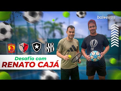 DESAFIO COM RENATO CAJÁ!! (EX JOGADOR DA PONTE PRETA E BOTAFOGO)