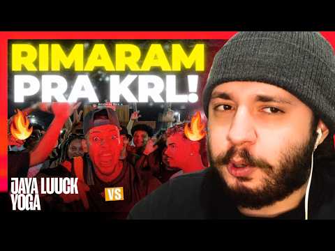 (RECORDED ON CELL PHONE 🤣🔥) JAYA LUUCK AND YOGA VS JAZ AND R.E | GRAND | TOWER BATTLE | BAUEB REACT