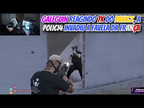 GALEGUIN REAGINDO VISÃO DO PANICZ NA INVASÃO DA FAVELA!