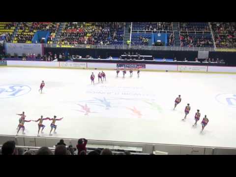WJSSC 2015 Zagreb - Team Convivium - Sweden 2 - Free Skating