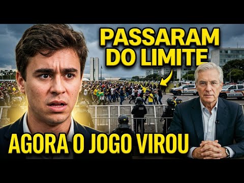 INFILTRADOS ATACAM NA CAMINHADA DE NIKOLAS FERREIRA E MORAES PROÍBE ACAMPAMENTO NA PAPUDA