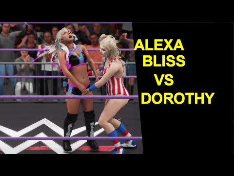 WWE/GLOW Alexa Bliss vs Farmer's Daughter Dorothy - Extreme Rules