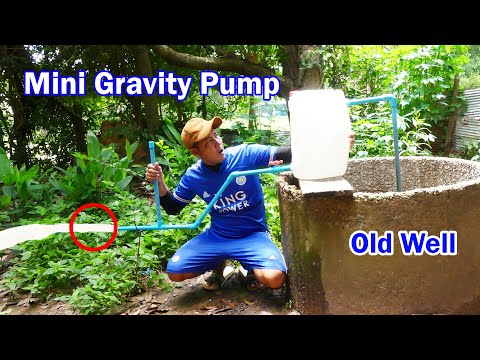 How to make Free Energy Water Pump from Deep Well without Electricity | Auto Pump 24h