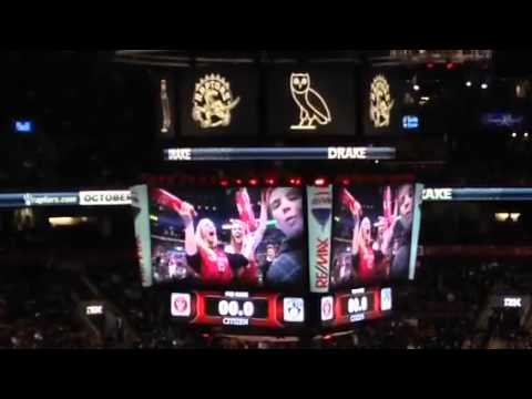 Drake Night - Drake Pre-Game Raptors Intro