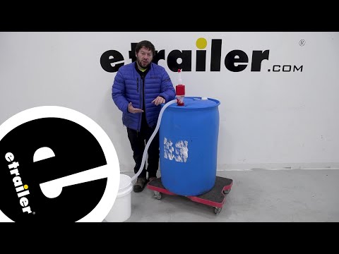 etrailer | TeraPump Manual Potable Water Transfer Pump for 55 Gallon Drums Review