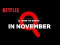 New on Netflix | November 2020
