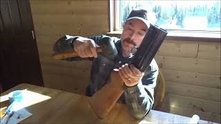 Combat Browning Auto 5 part 4, preventing loose stock-disassembly after bedding.
