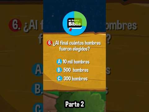 ¿Cuantas respuestas correcta tuviste? déjanos saber en el comentario! 😎 Parte 2 #historiadelabiblia