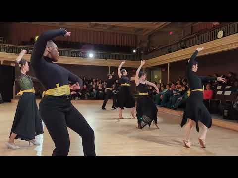 VIGNETTES (2023) Harvard Ballroom’s Spring showcase 6. flamenco solo dance into Paso doble group