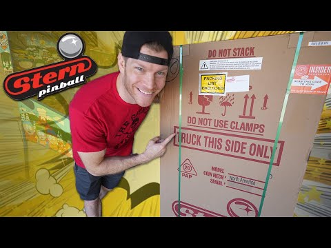 I Bought A New Stern Pinball Machine From Amazon!