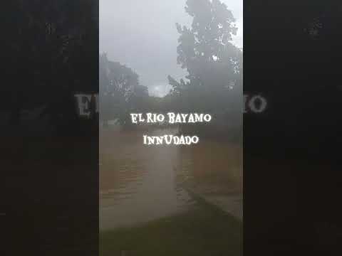 Durante el ciclon Melisa Bayamo Granma Cuba. Famos nombrado El Chapuzon o la playita