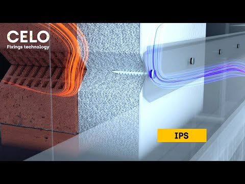 Wandanschlussprofile an Dämmung montieren? Energieeffizient mit Dämmstoffschraube IPS 80