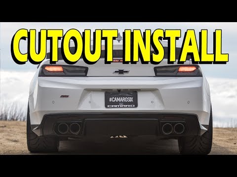 Cutout Install - QTP Aggressor Exhaust Cutout Kit Install & Review