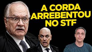 A corda arrebentou no STF - Fachin manda indireta pra Moraes que dobra a aposta