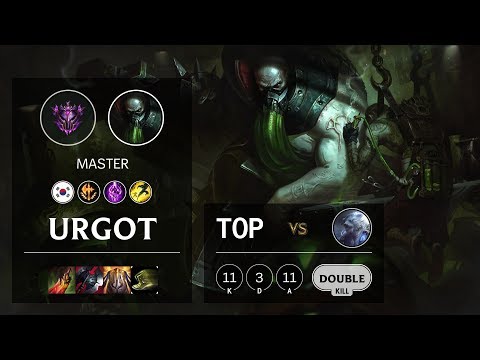 Urgot Top vs Volibear - KR Master Patch 10.11