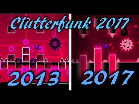 geometry dash「Clutterfunk 2017」100%