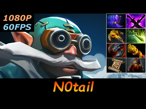 Dota 2 OG.N0tail Gyrocopter Pro Top MMR 22 Kills Ranked Full Gameplay