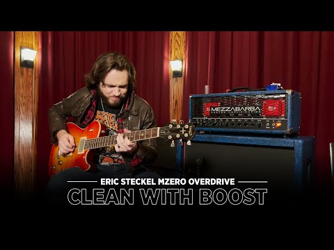 Eric Steckel MZero Overdrive, Clip 3.Clean with Boost.