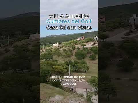 Venta - Villa Allende: Casa 3d con vistas montañas