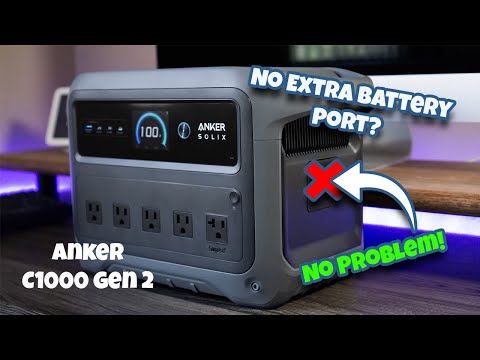 Anker C1000 Gen 2: No Extra Battery? No Problem!