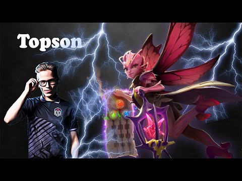 Topson - Dark Willow Midlane | Dota 2 7.27d Gameplay