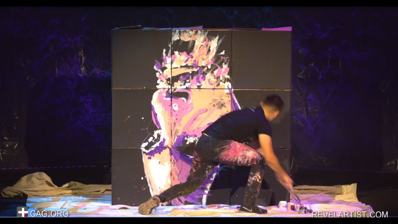 Hire Revel Speed Painter Fine Artist in Winter Park, Florida