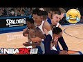 NBA 2K18 Glitches Funny Moments