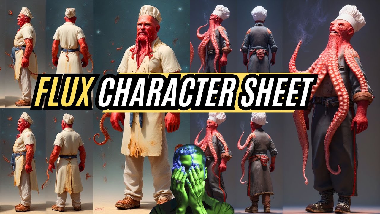 Comfyui consistent characters using FLUX DEV