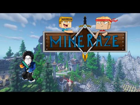 The Lobby & Survival AT MINERAZE MINECRAFT?!