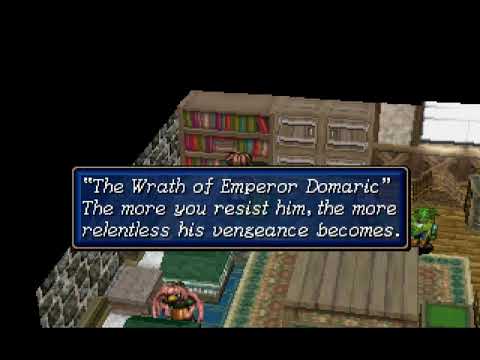 Let's Play Shining Force III Part 53 - Malorie Town (Fluff)