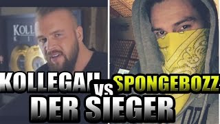 KOLLEGAH vs SPONGEBOZZ: der Sieger! & Sun Diegos Mega Geburtstagsgeschenk seiner Fans
