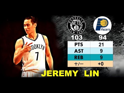 Jeremy Lin 林書豪─ 2016.10.28 Nets vs Pacers