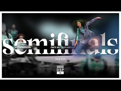 Dark Sky Percussion 2025  | "Fall Awake" at WGI World Championships - Semifinals
