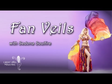 Fantastic Fan Veils - DVD trailer - belly dance with Sedona