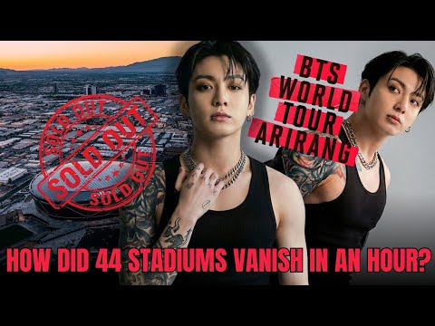 44 Stadiums. 60 Minutes. One Question—Is Jungkook the Real Engine Behind BTS’s ARIRANG Sell-Out?