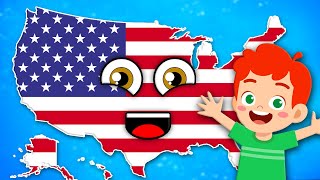 Discover The Coolest Facts About The US! | US States For Kids | KLT Geography