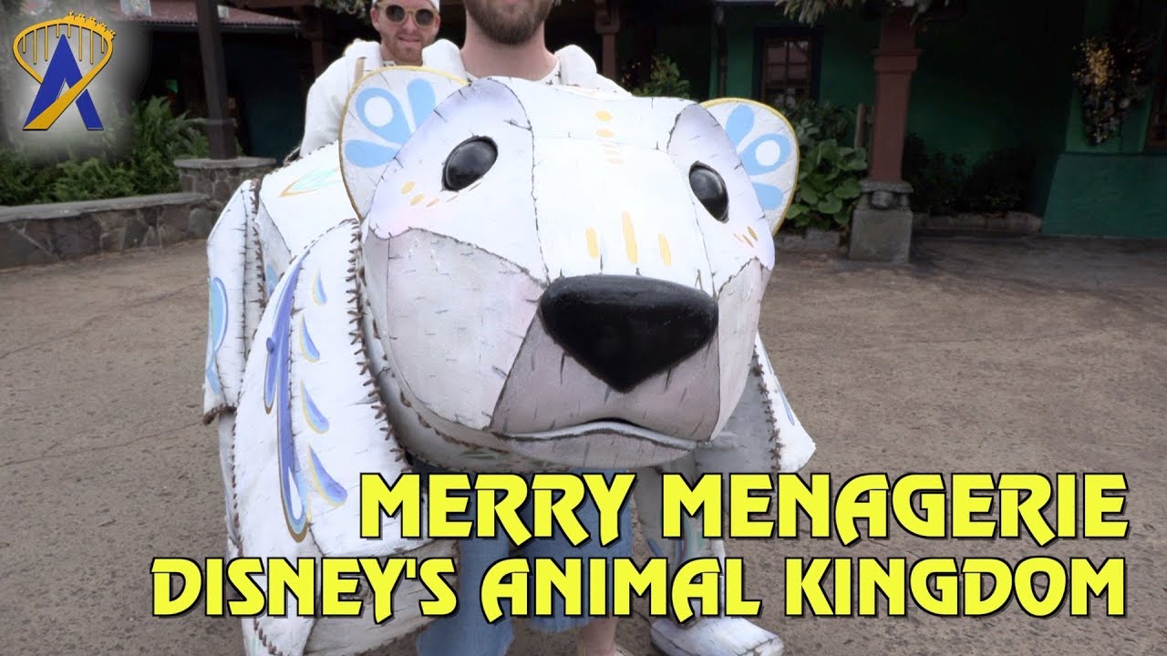 MyDisneyFix 'Merry Menagerie' LifeSized Puppets at Disney's Animal