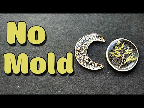 Epoxy resin transparent decorations without special shapes