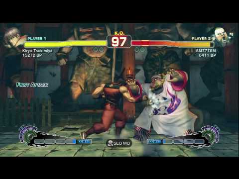SSF4: Kiryu Tsukimiya (Guy) vs. SM777SM (Rufus)