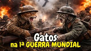 A INCRÍVEL HISTÓRIA DOS GATOS DURANTE A 1ª GUERRA MUNDIAL! Você NUNCA Ouviu essa História Antes!