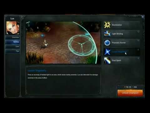 Lux abilities - League of Legends