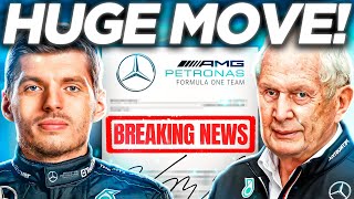 Verstappen & Marko's INSANE NEW  DEAL with Mercedes Just Got LEAKED After Red Bull's EXPECTED STRUGG