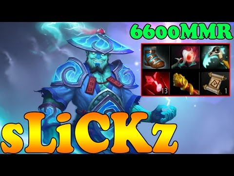 Dota 2 - sLiCKz 6600 MMR Plays Storm Spirit Vol 1 - Ranked Match Gameplay!