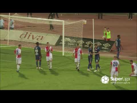 FK Vojvodina Novi Sad 1-2 FK Crvena Zvezda Belgrad :: Resumos