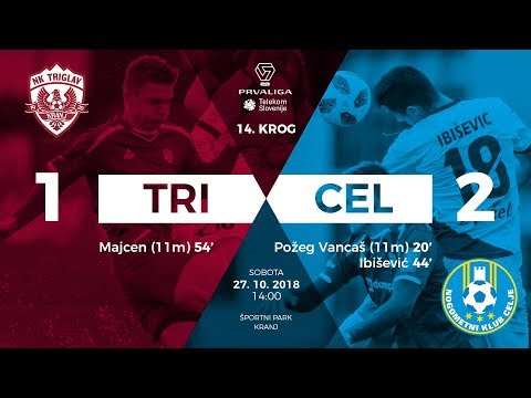 14.krog: Triglav - Celje 1:2 ; Prva liga Telekom Slovenije 2018/2019