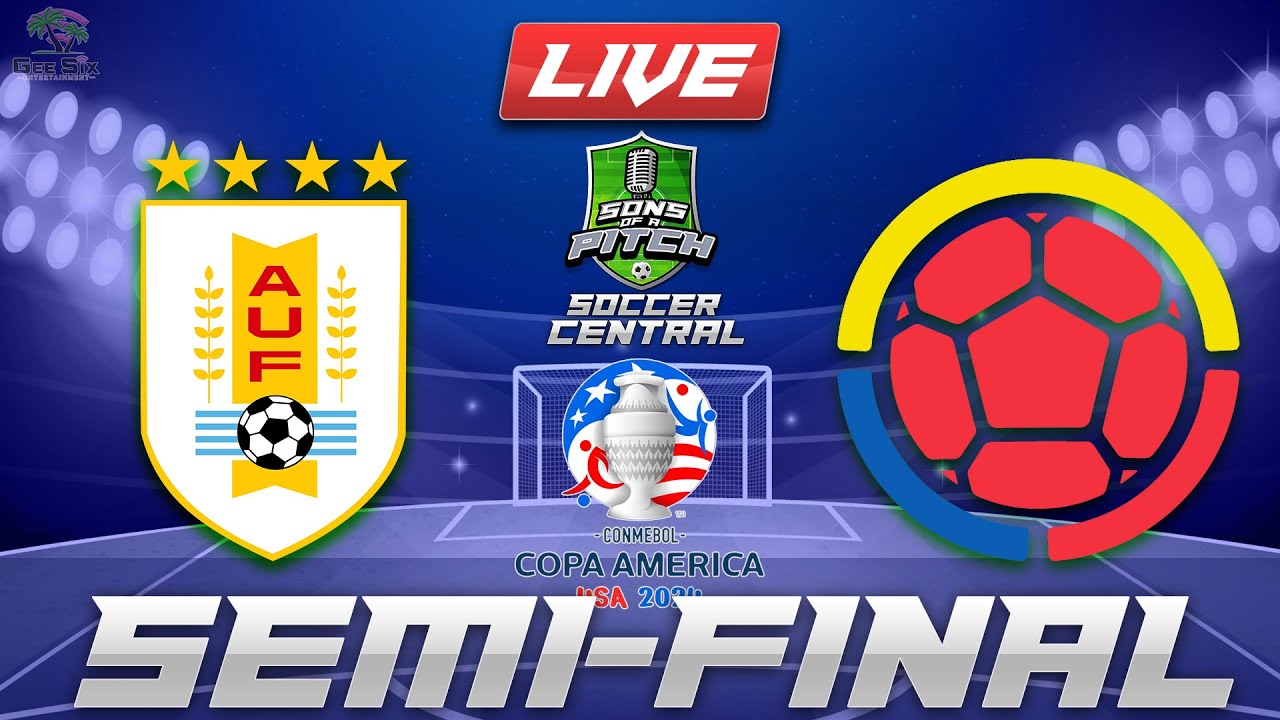 Uruguay vs Columbia Copa America 2024 Semifinal LIVE Stream Game Audio | Live Streamcast & Hangout