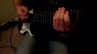 Cameron Meadows Blue Ibanez Universe 7 String Guitar Demo