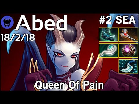 Abed [Fnatic] plays Queen Of Pain!!! Dota 2 7.21