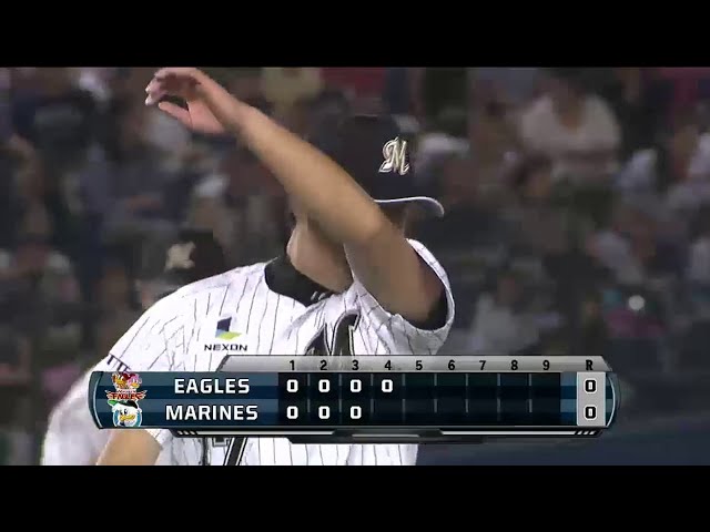 【4回表】マリーンズ・成瀬 エースの意地!! 2014/9/6 M-E