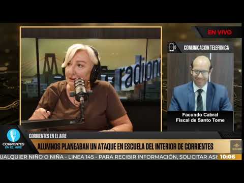 Facundo Cabral, Fiscal de Investigación de Santo Tomé | 15-04-26